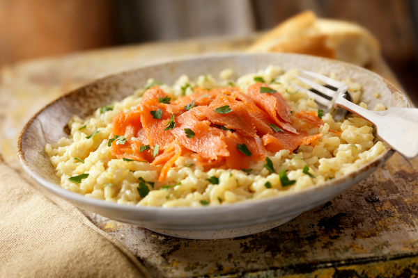 Recipe: Smoked Salmon & Lemon Risotto – Jollys Of Orkney