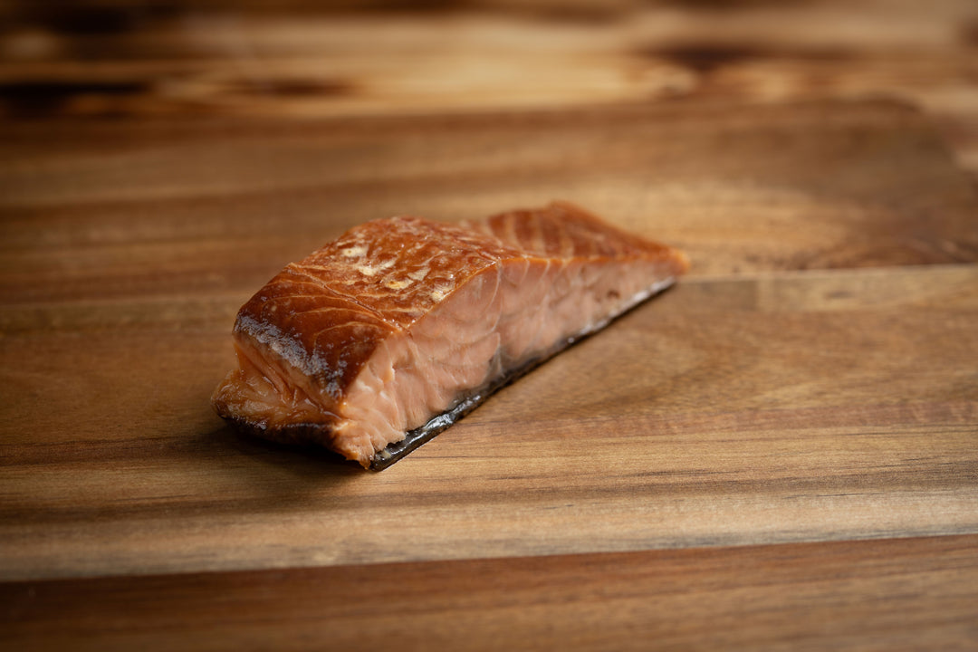 Organic Hot Cure Smoked Salmon - 150g Pack