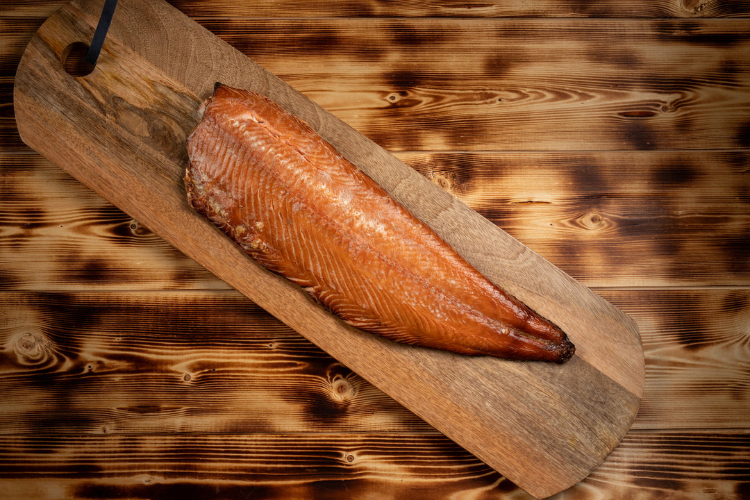 Hot Cure Smoked Salmon  - Side- (Choose 700g,900g,1200g)