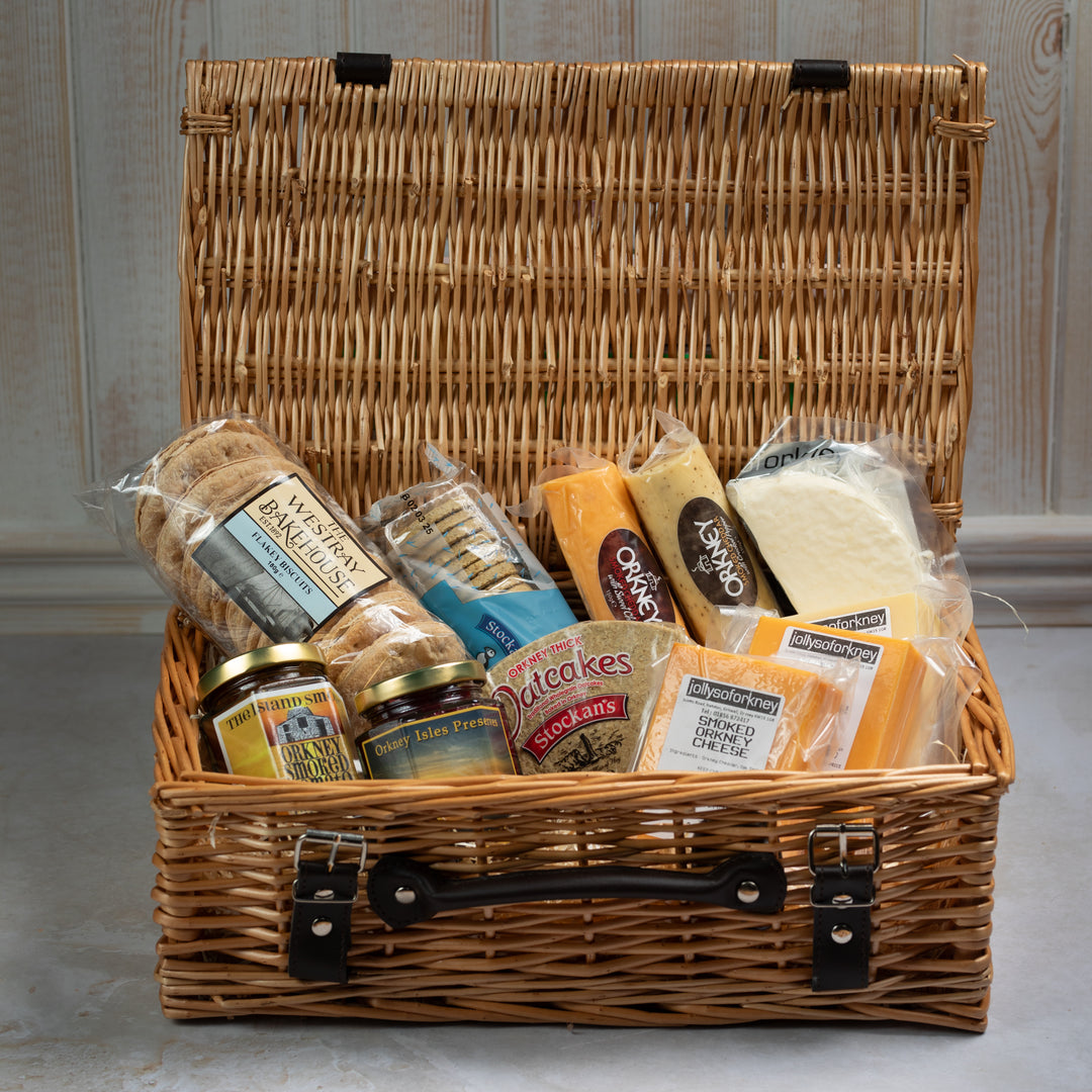 A Cheese & Biscuits Hamper