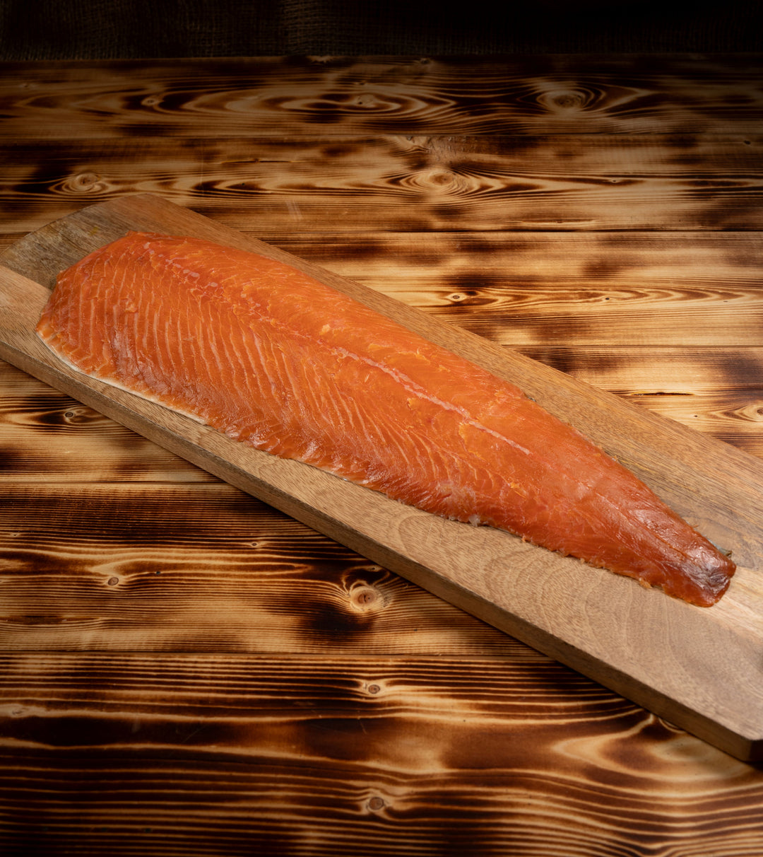 Organic Smoked Salmon - Side