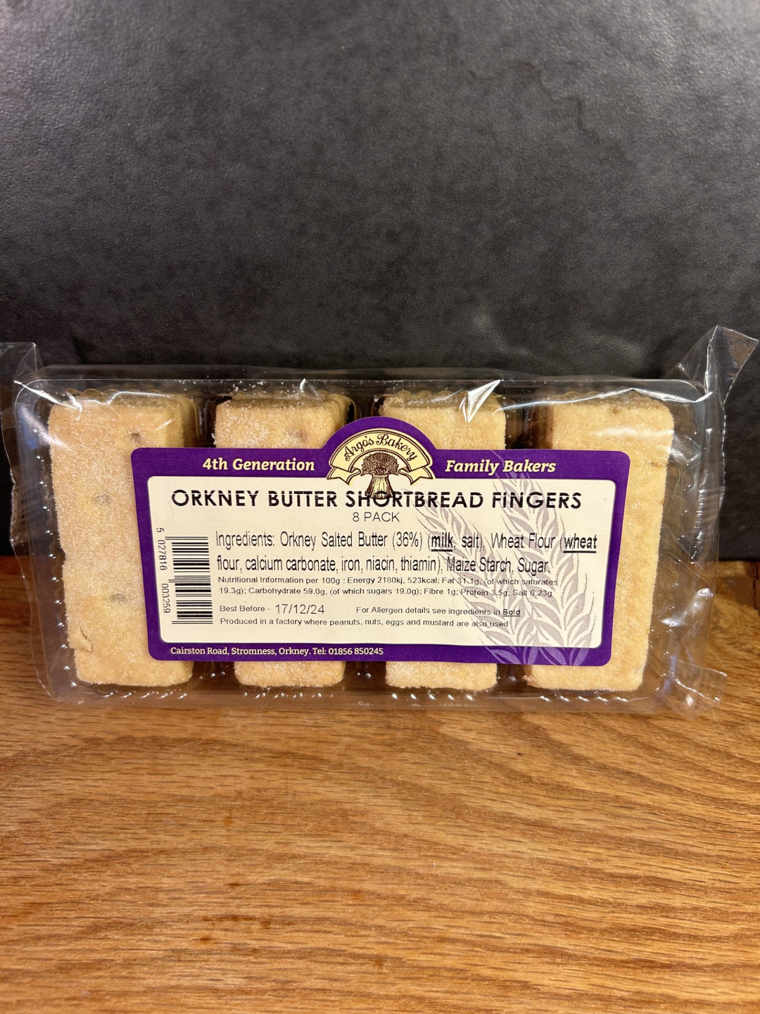 Argos Bakery - Orkney Butter Shortbread Fingers