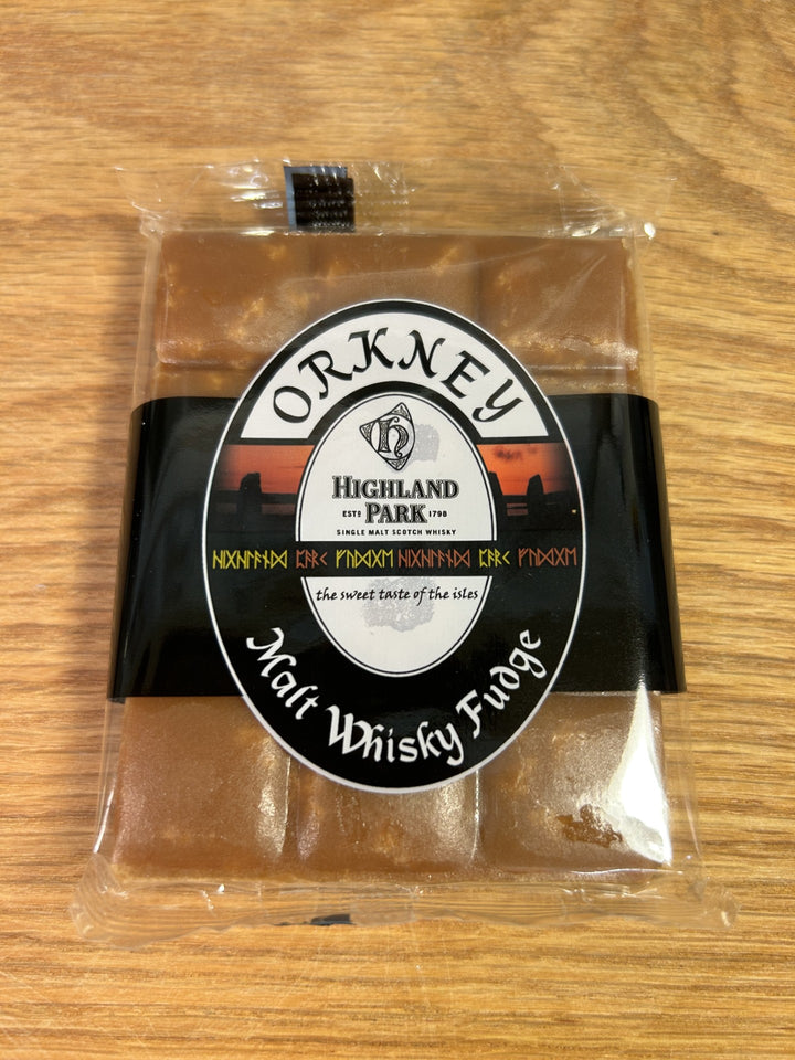 Orkney Highland Park Fudge 100g