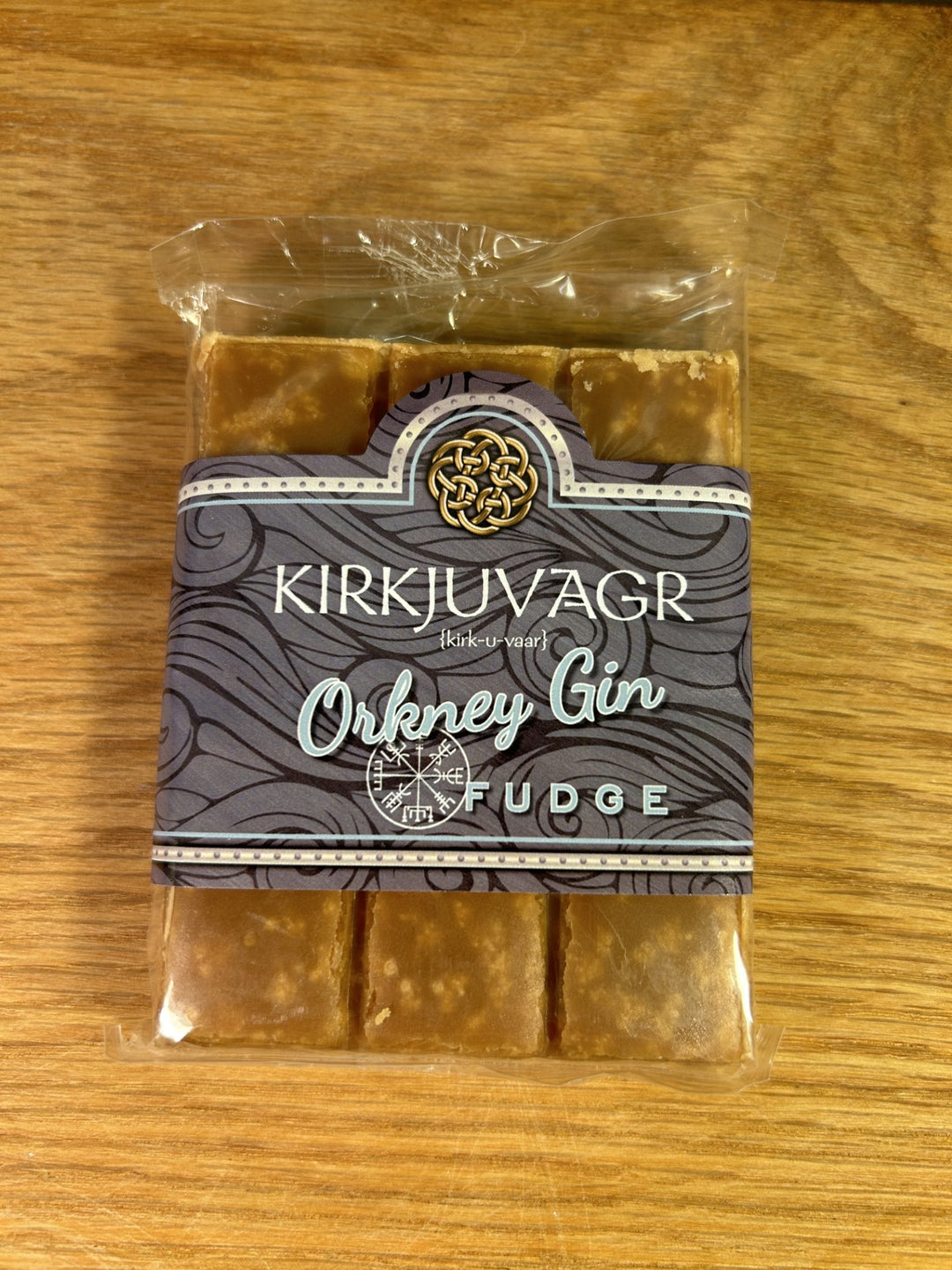 Orkney Kirkjuvagr Gin Fudge 100g