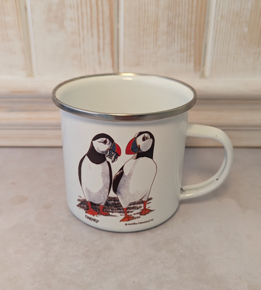 Orkney Mug - Orkney Puffins