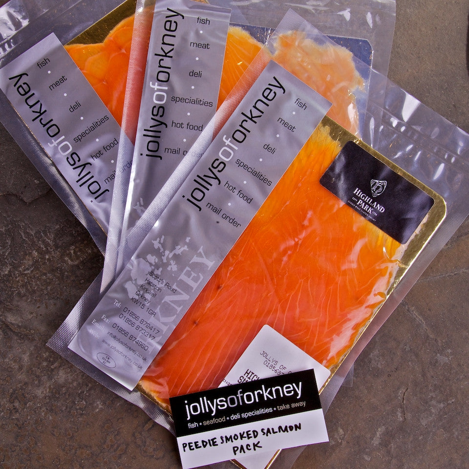 Peedie Smoked Salmon Hamper - Orkney Hampers - Jollys of Orkney