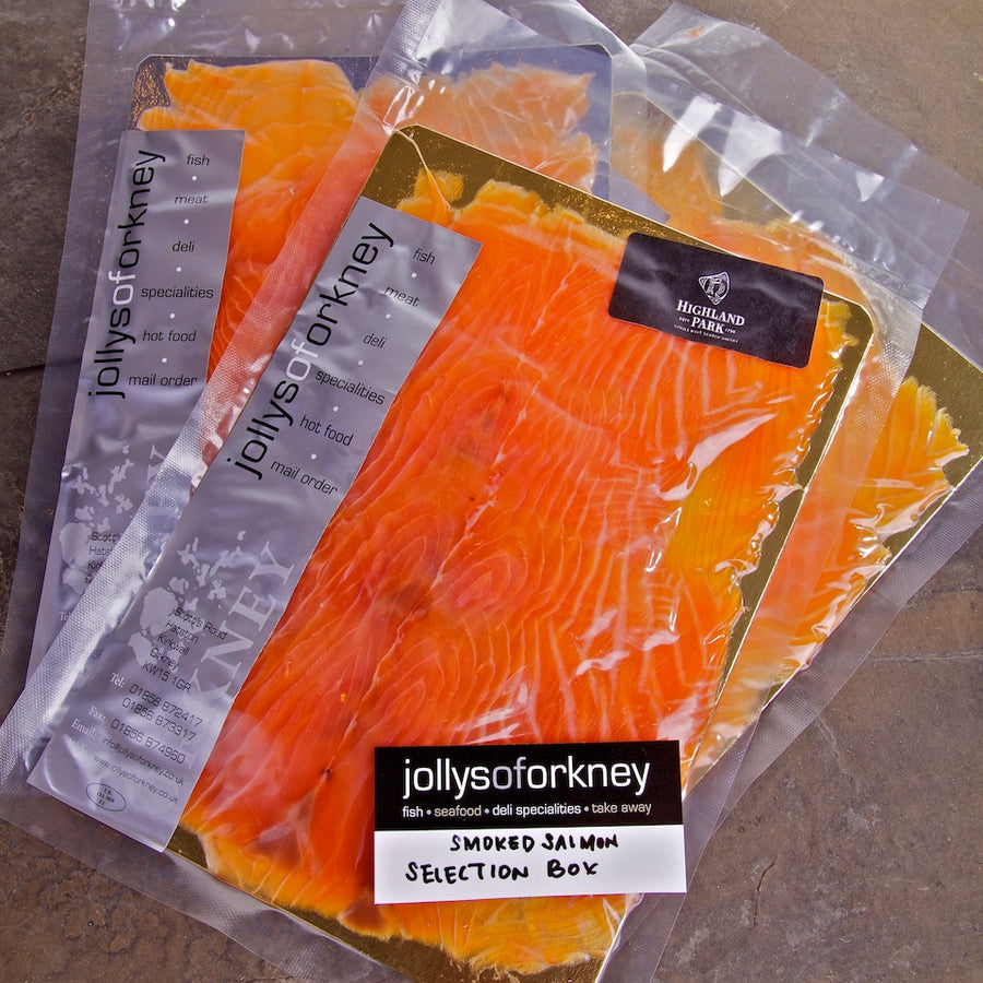 Smoked Salmon Hamper - Orkney Hampers - Jollys of Orkney