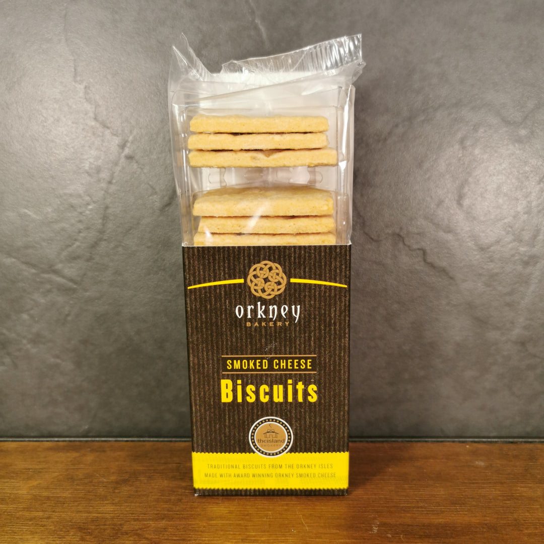 Orkney Smoked Cheese Biscuits