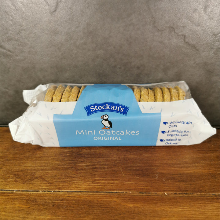 Stockan's Mini Oatcakes - Pepper, Cheese or Plain